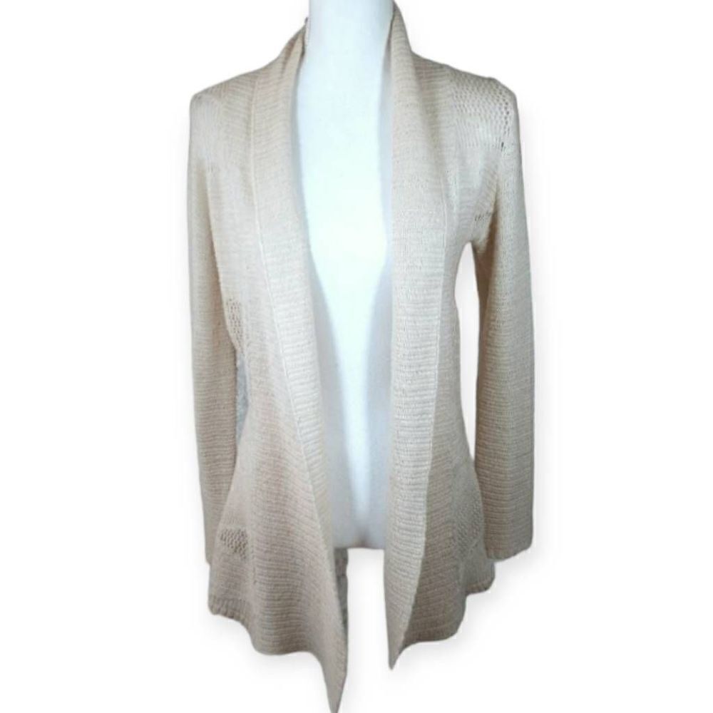 BELLDINI CREAM CARDIGAN SZ.S EUC.